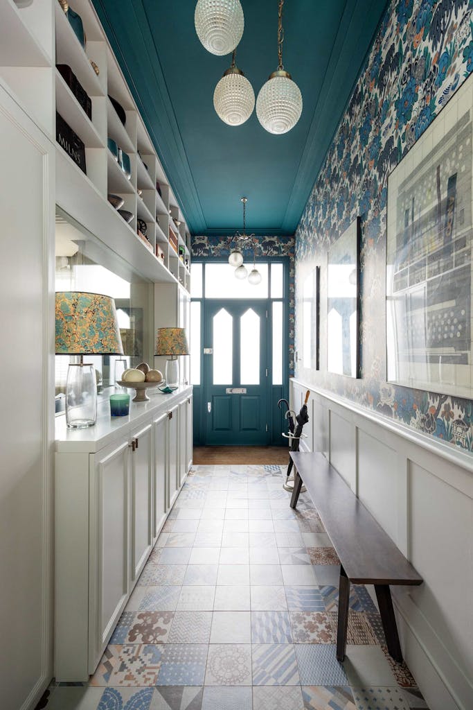 victorian villa contemporary hallway design build zulufish 3