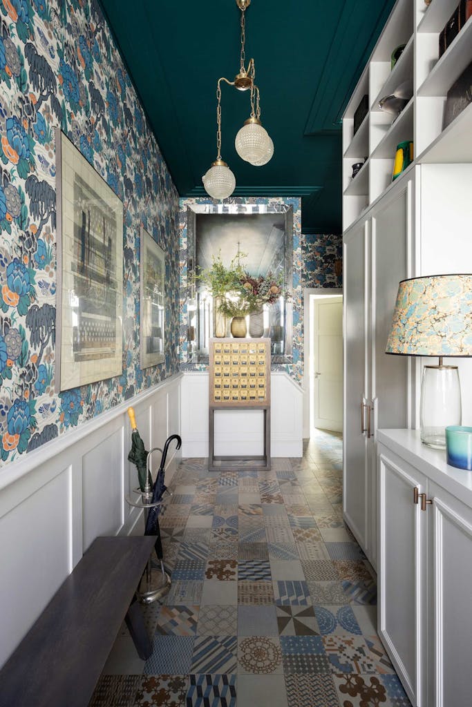 victorian villa contemporary hallway design build zulufish 4