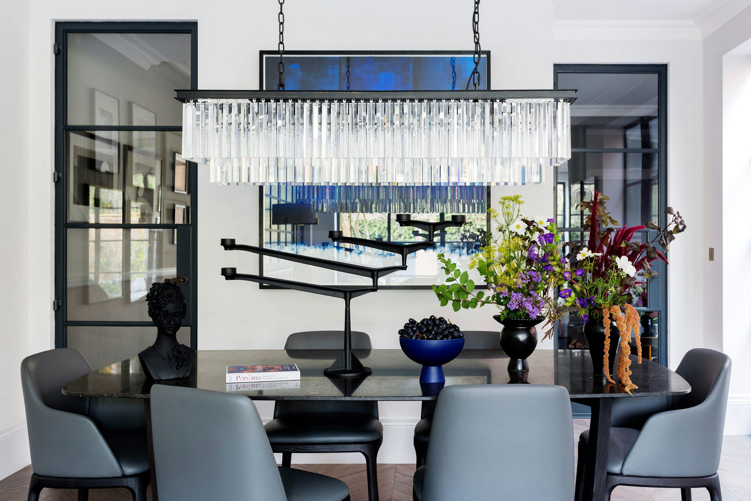 Open Plan living in Bedford Park Estate Edwardian villa refurbishment by Zulufish