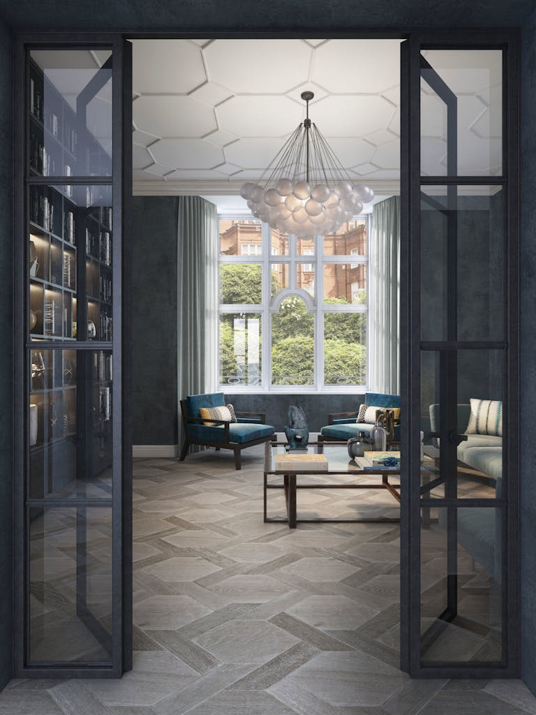 Grade II listed apartment London interior by Zulufish