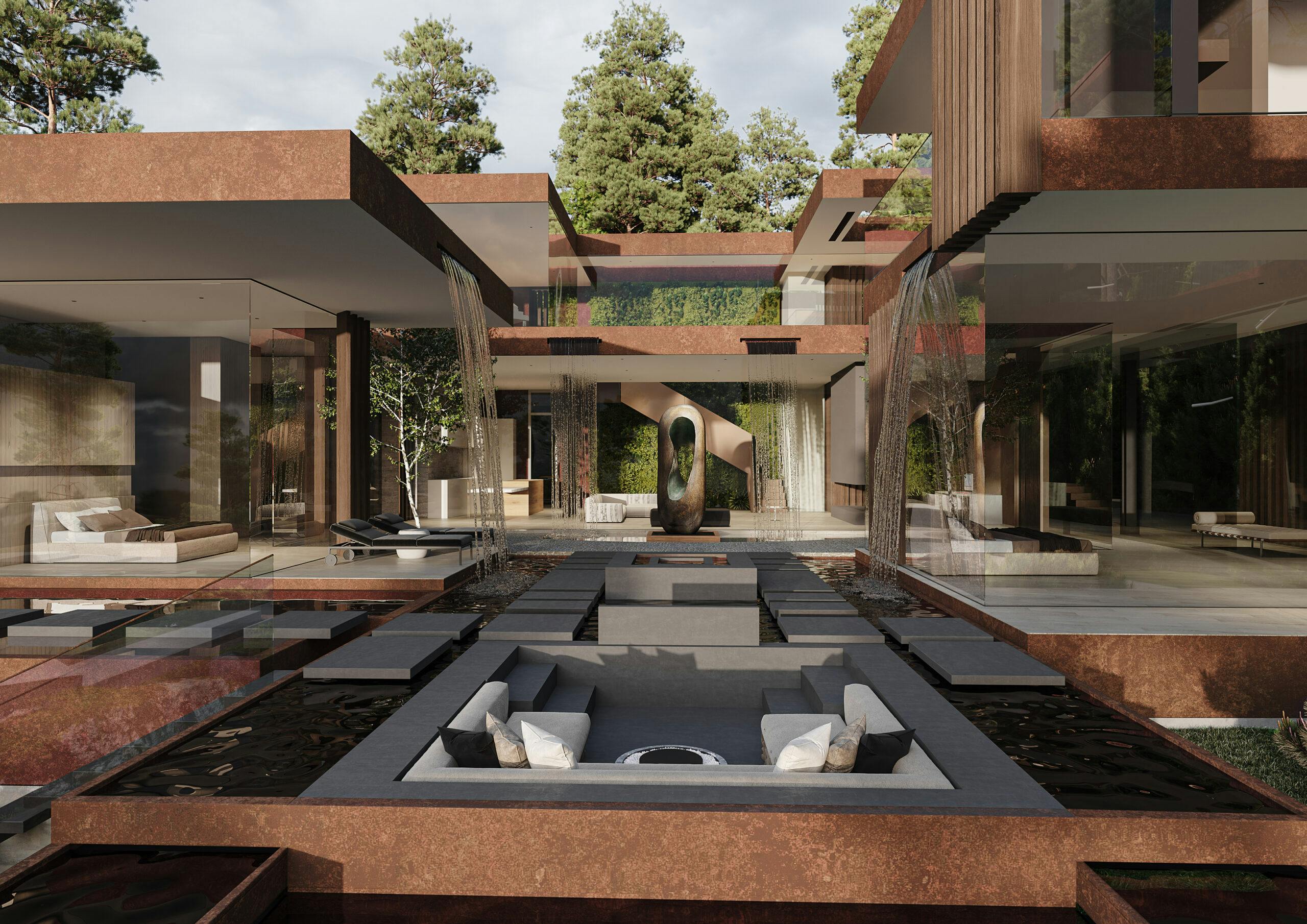 Contemporary architecture Concept Home Surrey UK