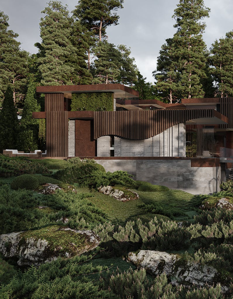 Contemporary architecture Concept Home Surrey UK