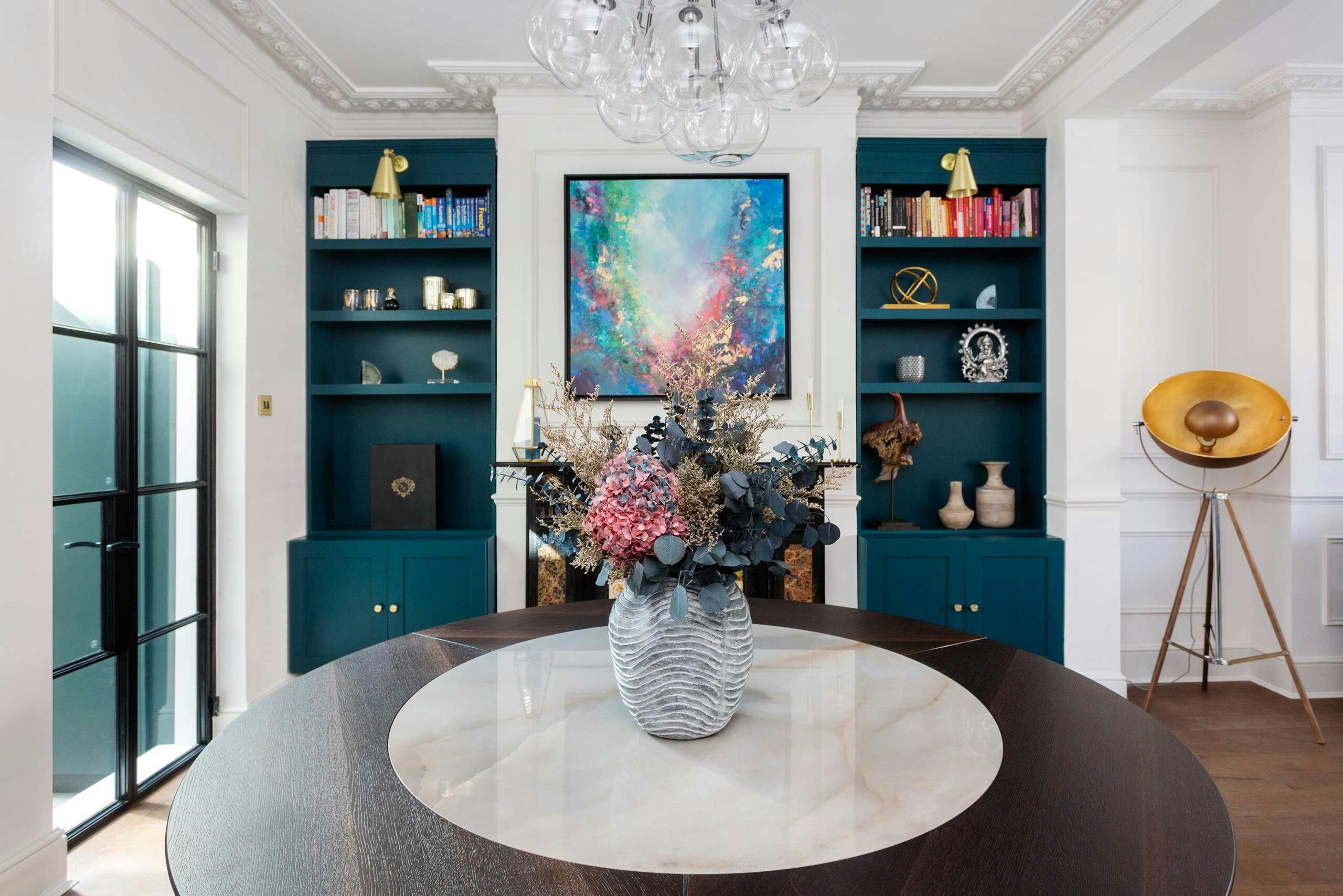 Modern living room in a Victorian Terrace exterior in West London | Design & Build Project by Zulufish