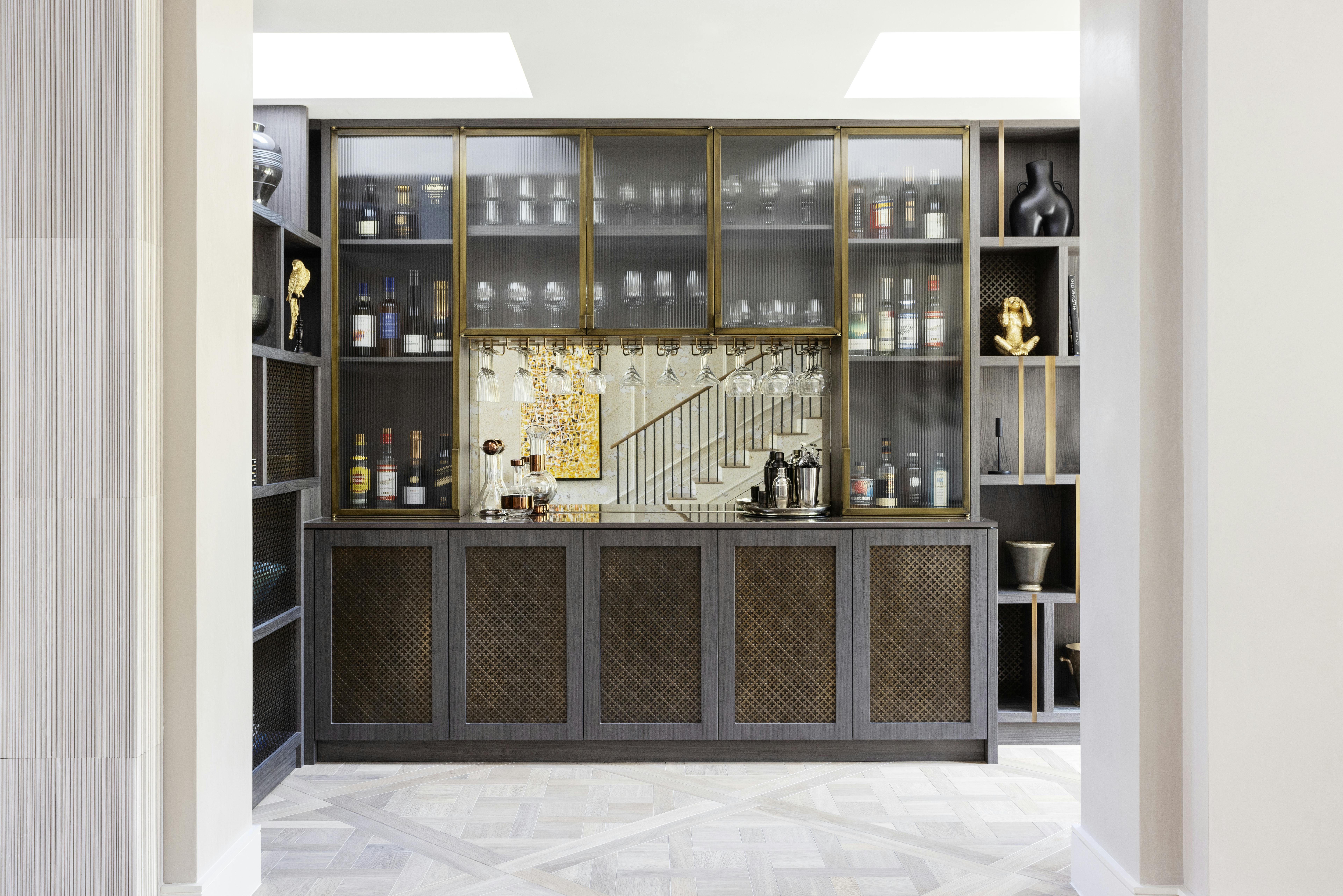 Timeless Contemporary Interior living space in Chelsea Palladium Villa by Zulufish