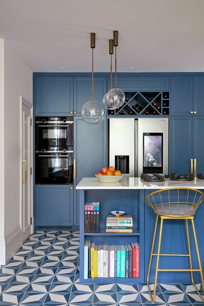 West London modern interior kitchen design and build by Zulufish