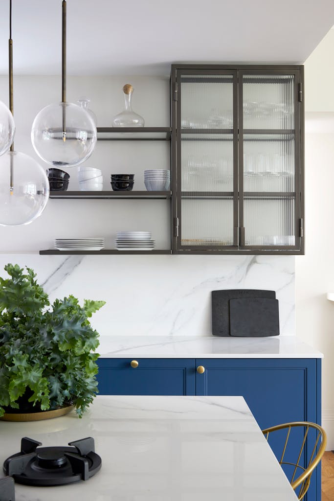 West London modern interior kitchen design and build by Zulufish