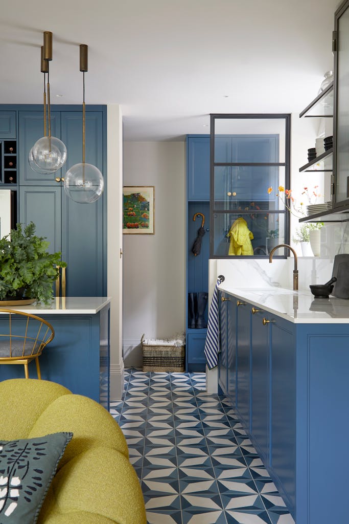 West London modern interior kitchen design and build by Zulufish