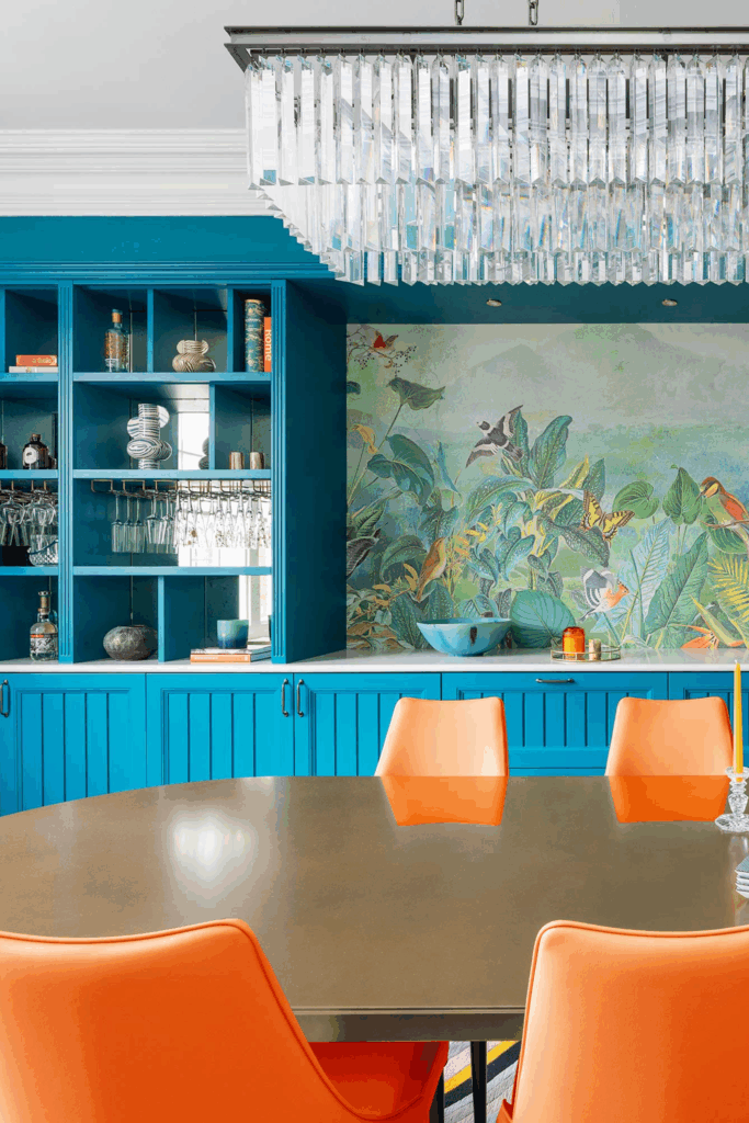 Design Focus: A Vibrant Dining Room with Bespoke Joinery | Zulufish