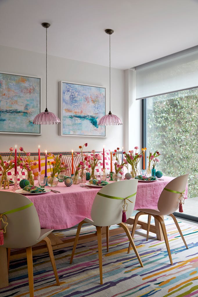 christmas dining table decor creative colours zulufish london homes