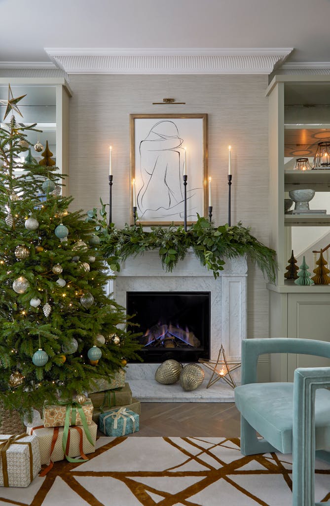 elegant christmas living room london period home zulufish