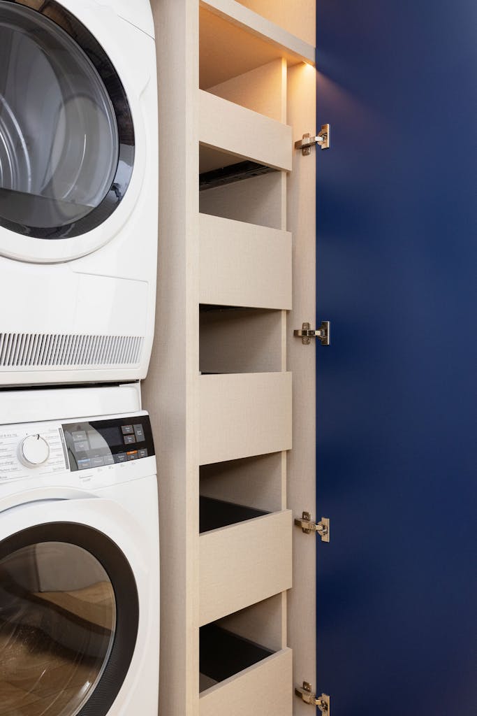 modern utility room storage design london home 6